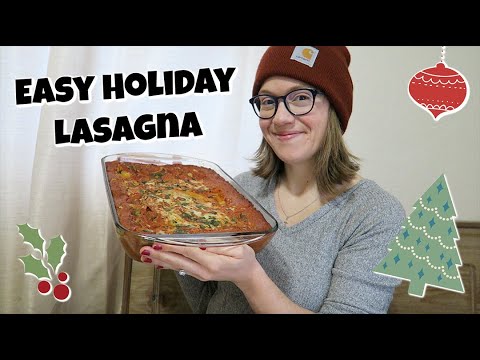 Easy Holiday Lasagna