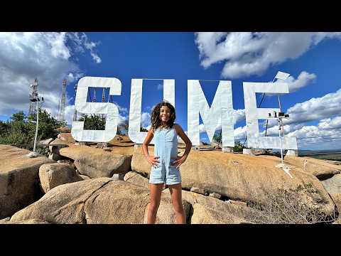 SUBI NO ALTO DA CIADADE DE SUMÉ - PB- I climbed to the top of the city of Sumé - PB