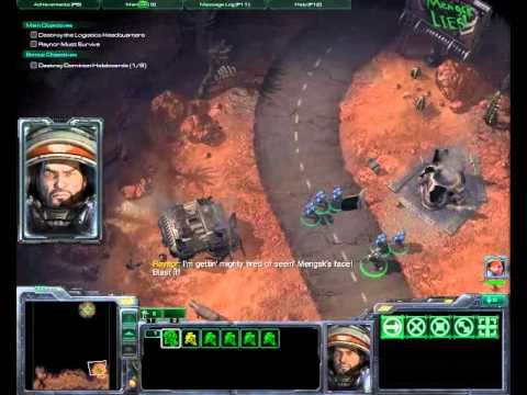 Starcraft 2: Wings of Liberty Walkthrough - Mission 1