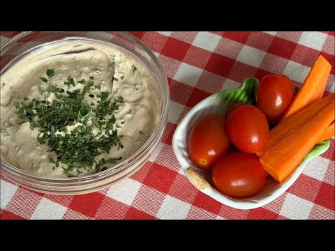 Klassischer Creme fraiche Dip für jede Gelegenheit 😋🌱