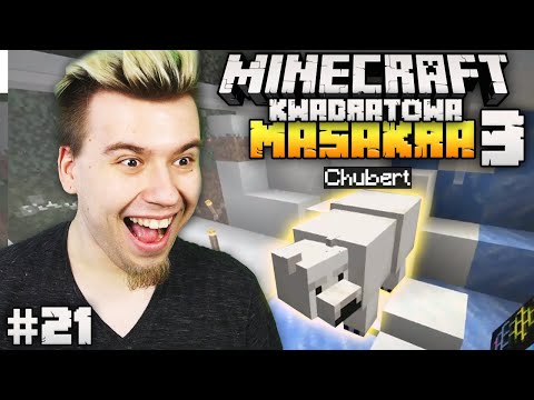 DOSTAŁEM NAJLEPSZY PREZENT NA SERWERZE! Minecraft Kwadratowa Masakra 3 #21