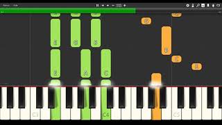 Oh Marie - Johnny Halliday [PIANO TUTORIAL]