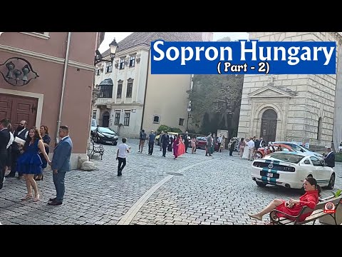 Virtual Walk around Sopron Hungary 🇭🇺 - Part 2 | The beautiful old town of Sopron 4K