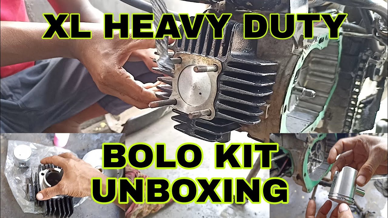 Watch video XL 100 heavy duty new block kit change Now XL 100 heavy duty new block kit change