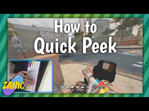 Easiest way to Quick Peek/Lean in Rainbow Six Siege