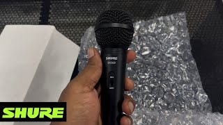 Video thumbnail for Shure SV200 Dynamic vocal microphone unboxing. #proaudio #microphone #soundsquare by Sound Square