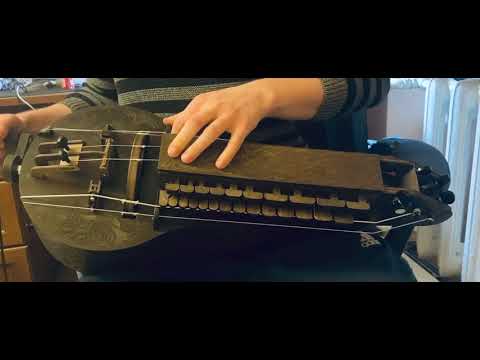 Hurdy-Gurdy -  24 Keys - 6 string - Ukrainian Lira Hurdy Gurdy Excellent New image 9