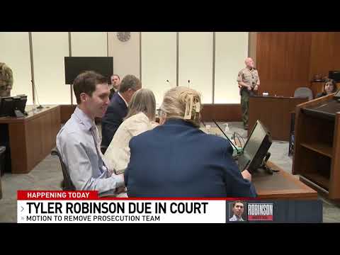 Accused Charlie Kirk shooter Tyler Robinson expected in court as attorneys discuss media access