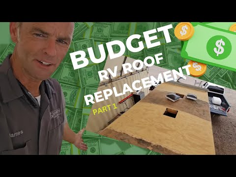 RV Membrane Roof Replacement: Prepping the Roof