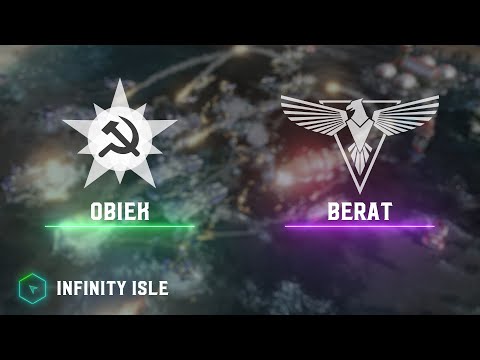 OBIEK(S) vs berat(A) - Infinity Isle - Red Alert 3
