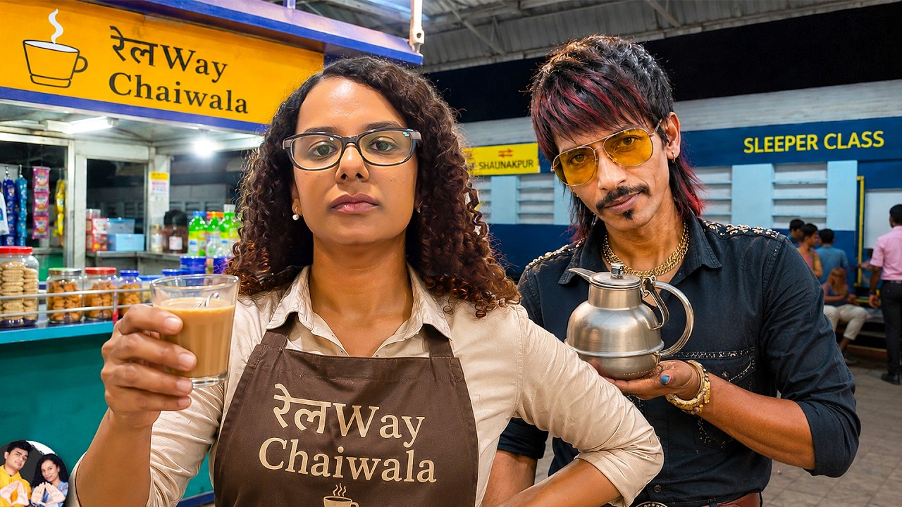 I Became a Railway Station Chaiwali | SlayyPop