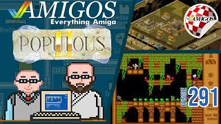 Populous 2 on the Amiga lets you harness the power of ZEUS! Amigos: Everything Amiga 291