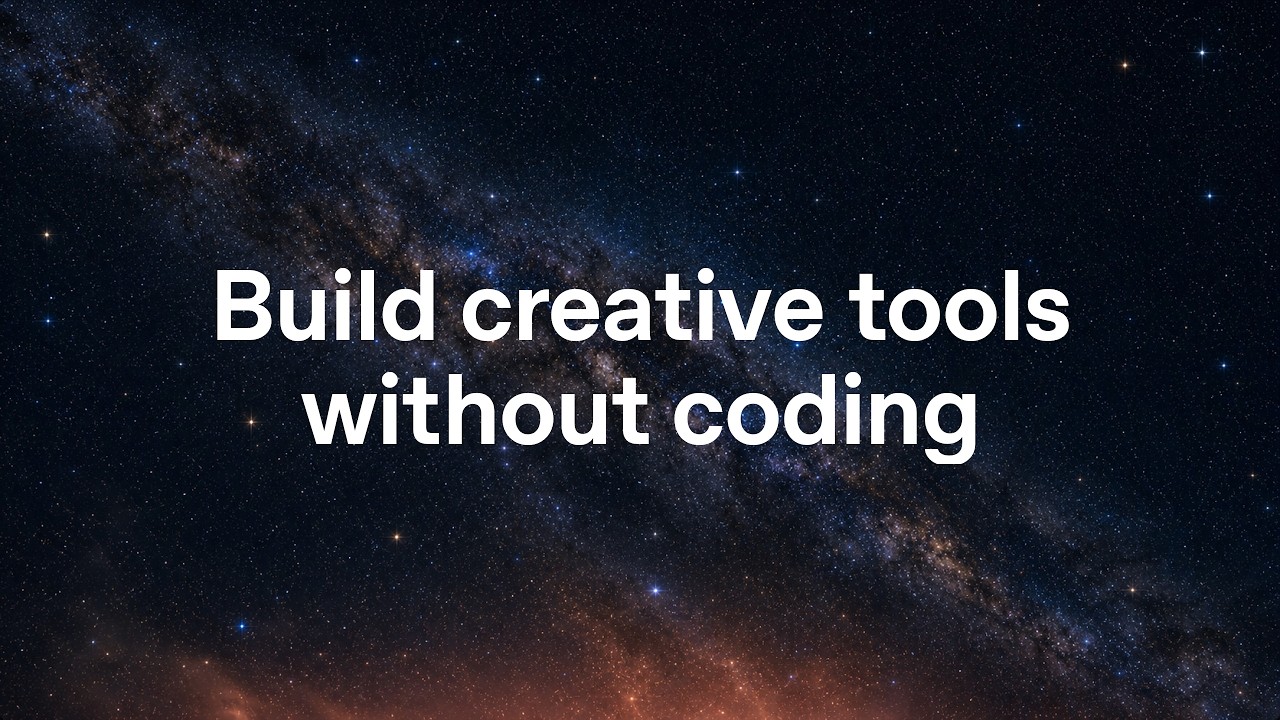 Use ChatGPT Work to build custom creative tools - OpenAI Youtube