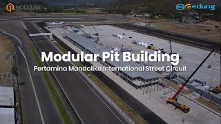Download lagu Rekor 120 Modul Struktur Paddock Sirkuit Mandalika Dalam 1 Hari mp3