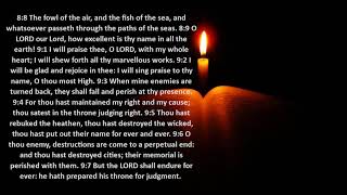 Psalms -The Holy Bible -KJV – High Quality Audio Bible - Read Along