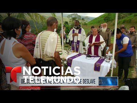 Cada vez menos esperanzas de encontrar sobrevivientes en Colombia | Noticiero | Noticias Telemundo