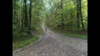 preview picture of video 'Wet & Hilly Run Near Shippenville, Pennsylvania'