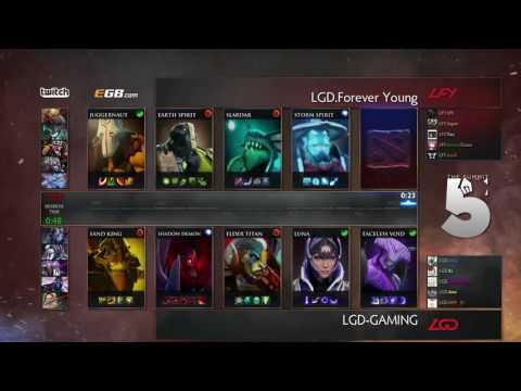 LGD.FY vs LGD Game 2 - The Summit 6 China Qualifiers - Xyclopzz & AdmiralBulldog