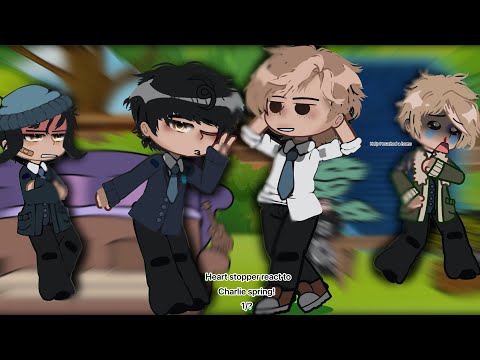 Heartstopper react to Charlie Spring! 1/? -[NickChar, BenChar 🔫]- #heartstopper