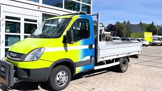 Камион со рамна платформа < 3.5т IVECO Daily 50C17 3.0 D EEV 345 3.5T kenteken / Registration | Слика 4 - Autoline