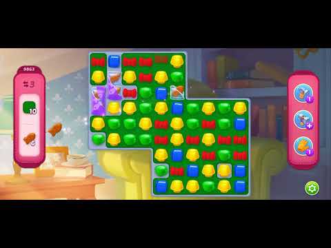 Homescapes level 9863 Super Hard level