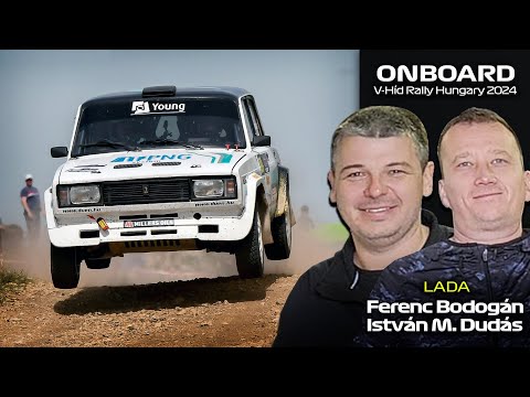 ONBOARD: Ferenc Bodogán & István Márton Dudás  - LADA K20 - V-Híd Rally Hungary 2024 | SS5 Hegyesd