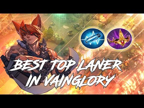 BEST TOP LANER IN VAINGLORY! **NEVER DIES** Vainglory 5v5 - CP Taka