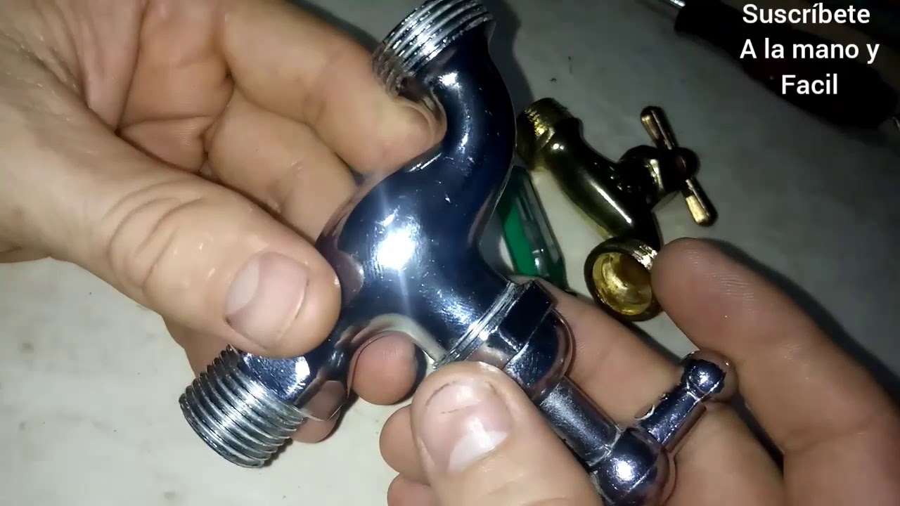 COMO REPARAR LAS LLAVES DE CHORRO