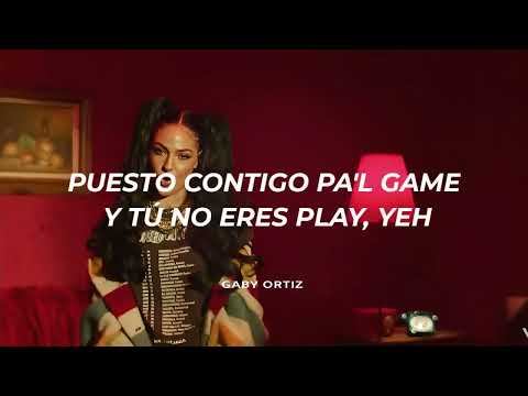 Carmen deLeón Feid - Juegas letra