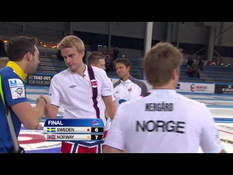 CURLING: SWE-NOR Euro Chps 2013 - Men Draw 4 HIGHLIGHTS
