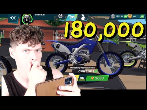 Mad Skills Motocross 3 - how to unlock bike 5, 6, 7 in two weeks (no real money)