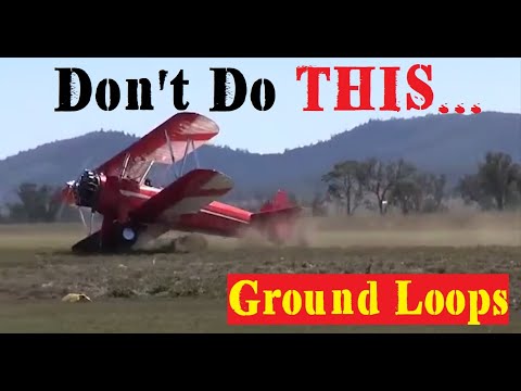 The Ground Loop and Tailwheel Landings In Crosswind