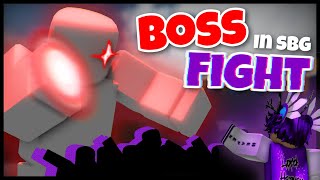 An ACTUAL BOSS FIGHT In The Strongest Battlegrounds?