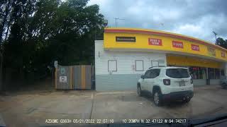 Hit and Run on High St., Longview, Texas. Jump to 4:48 and watch intersection.