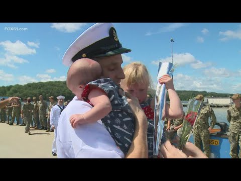 USS San Juan returns to Groton