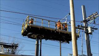 preview picture of video 'NICTD Catenary Vehicle in Action - HD'
