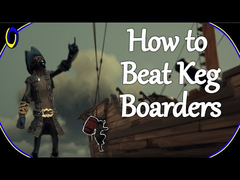 How to Beat Boarders with Kegs - Cpt Hindsight Ep 2 - Sea of Thieves PvP Tips
