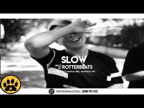 SLOW - Ysy A x Bad Bunny Type Beat Retro Wave 80s Hip Hop Lofi | Rotter Beats 2019