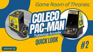 Quick Look - Coleco Pac-Man Tabletop Arcade Demonstration #pacman #coleco #namco #arcade #tabletop 