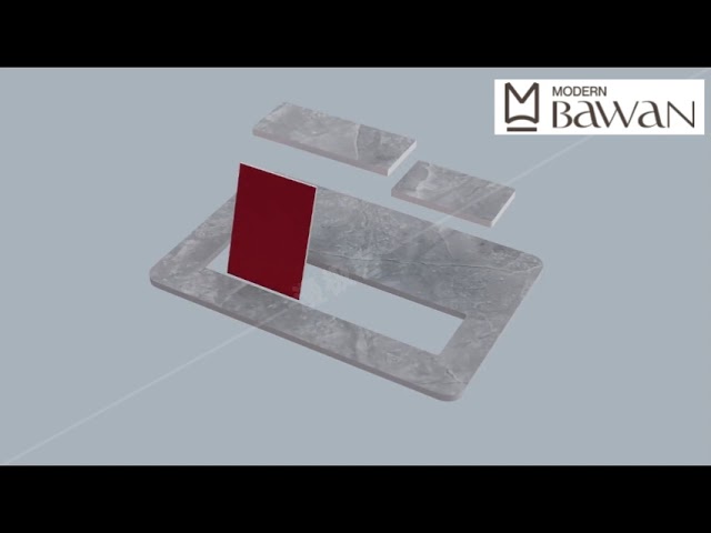 لوحة Sigma دفع مخفية متوافقة مع انظمة Sigma من شركة (Geberit)