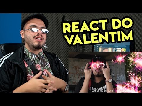 VALENTIM REAGINDO A LUCAS HYPE x LIL' LIXO