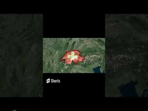 Szwajcaria Zamek nie do zdobycia w centrum Europy i najbezpieczniejsze miejsce na ziemi #shorts