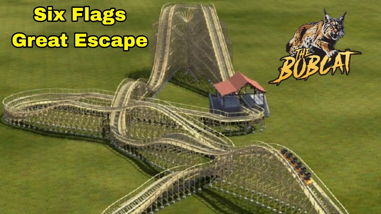 Six Flags Great Escape NEW 2024 The Bobcat Roller Coaster!