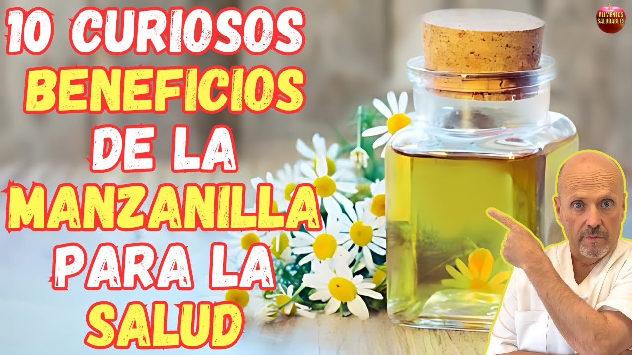 🌼 10 BENEFICIOS DE LA MANZANILLA PARA LA SALUD 🌼