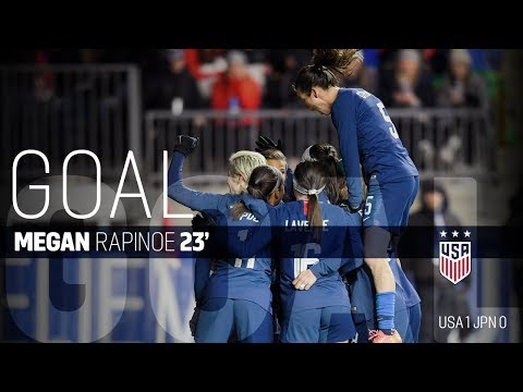 WNT vs. Japan: Megan Rapinoe Goal - Feb. 27, 2019