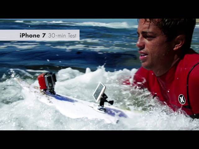 Surfer takes the iPhone 7 and 7 Plus to the ocean, showcases their