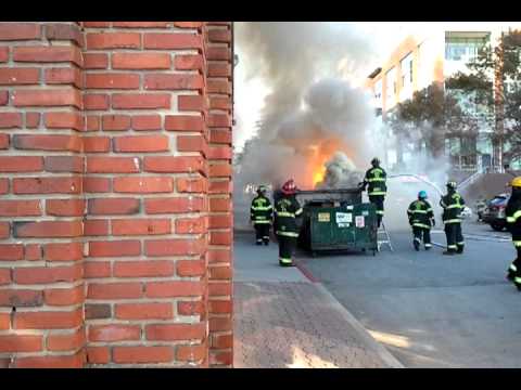 Dumpster fire