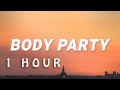 1 HOUR Ciara Body Party Lyrics