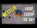 How to Check Netflix Video Playback Resolution? 480P, 1080P or 4K?