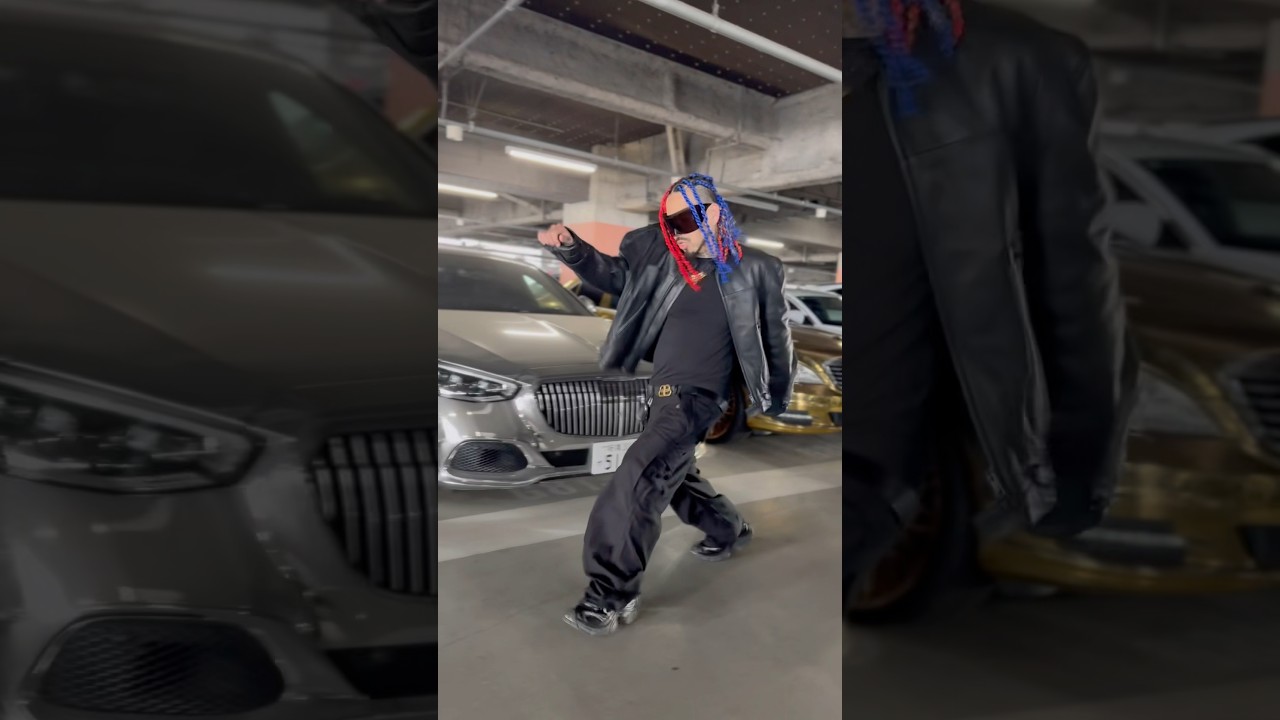 KANYEのシルバーベンツ前でブチかますゴールドベンツ男【SHO-BABABABALENCIAGA】#Shorts